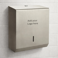 Synergise Brushed Stainless Standard Hand towel Dispenser PL31MBS