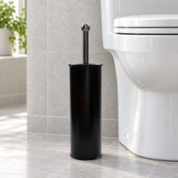Modern Toilet Brush & Holder Black