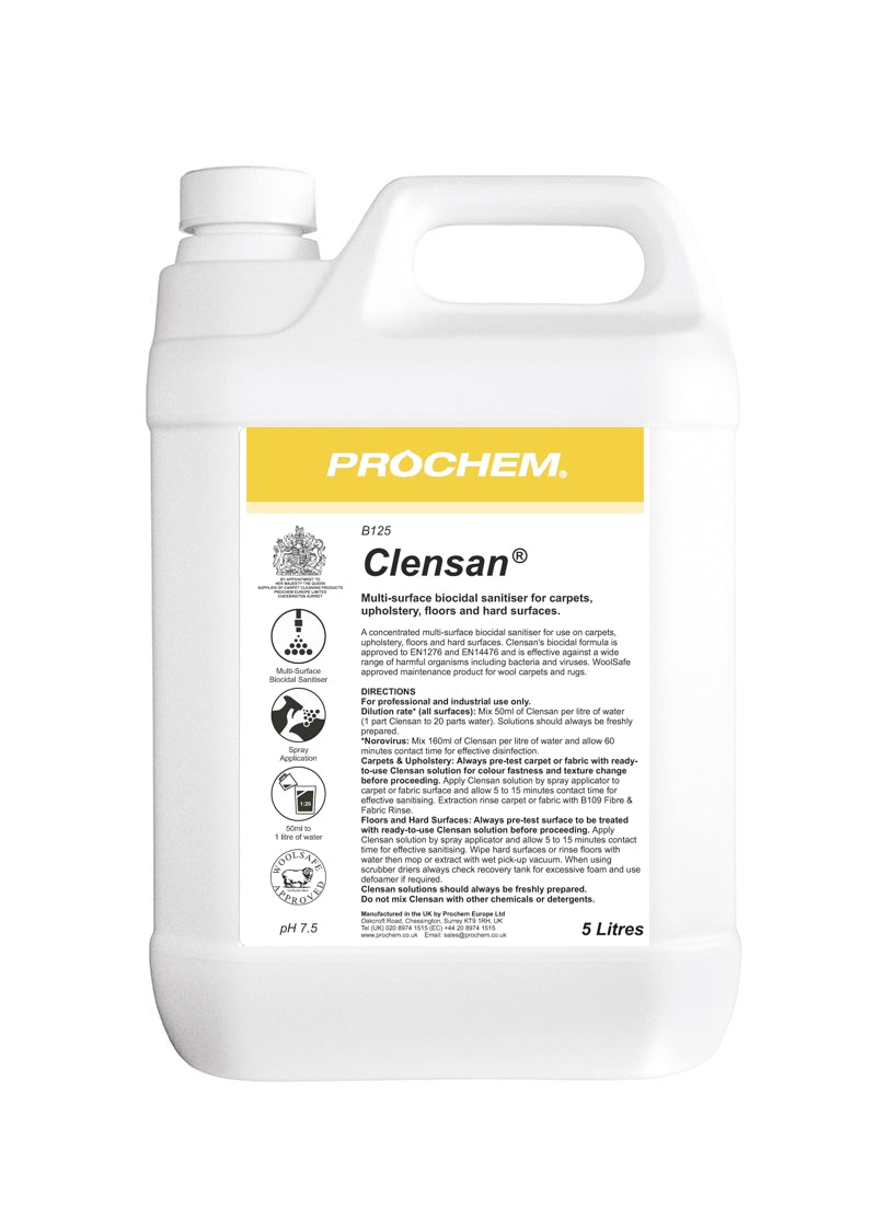 Prochem Clensan Concentrate 5litre (B125)