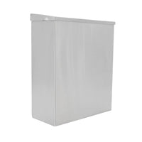 Dolphin Solutions Brushed Stainless Steel 5litre Bin with Lid (BC982)