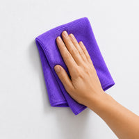 Purple Premium Microfibre Cloths 300gsm 40x40cm (pack of 10)