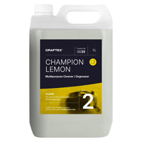 Craftex Champion Lemon - Multi Purpose Cleaner & Degreaser 5litre (0035)