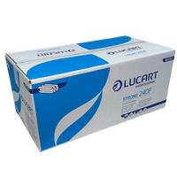 Lucart Flushable White C-fold 2ply Hand Towels 2400/case (862100)