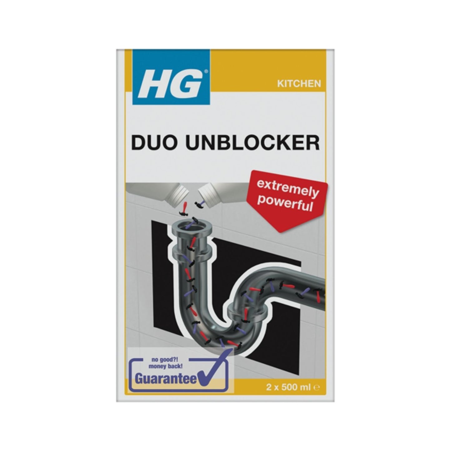 HG DUO unblocker 2x500ml