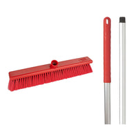 Robert Scott & Sons Abbey 18" Soft Broom - Red