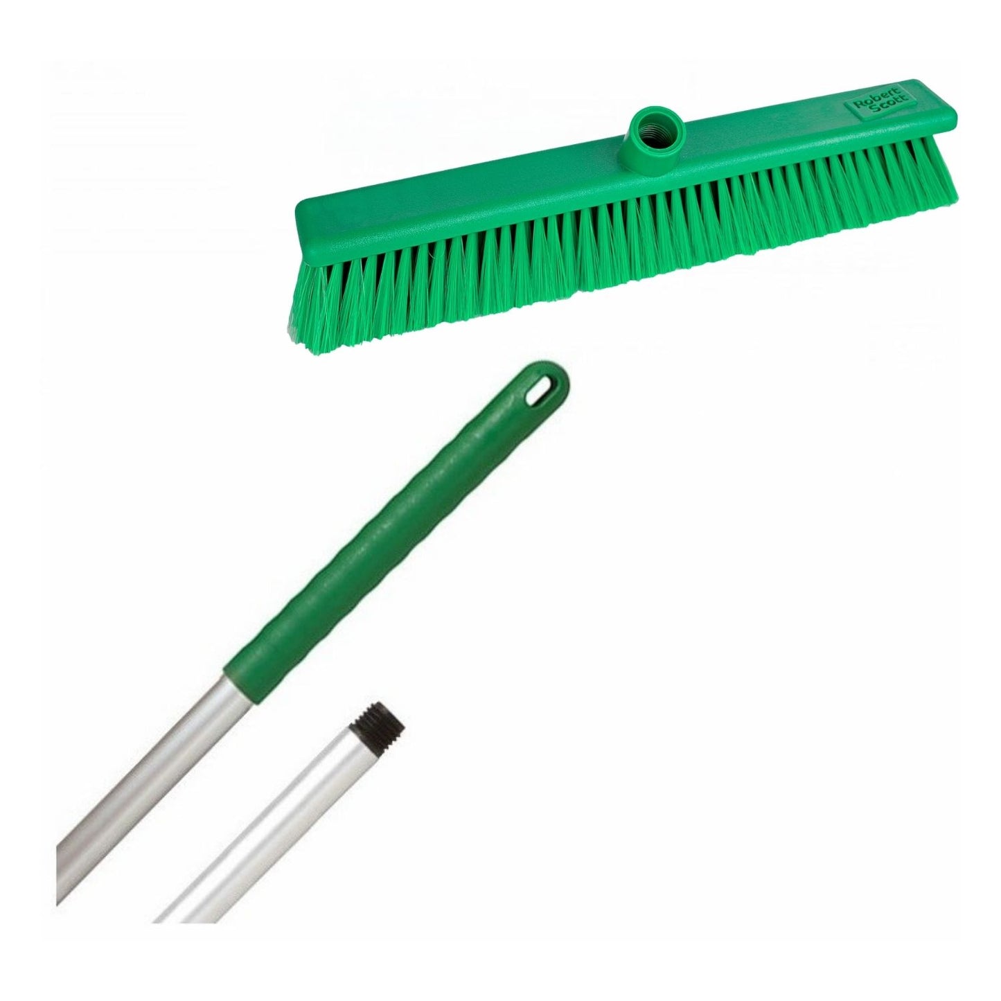 Abbey 18" Stiff Broom - Green