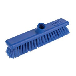 Abbey 12" Washable Stiff Broom - Blue