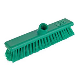 Abbey 12" Washable Stiff Broom - Green