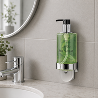 Wall Mounted Chrome Dispenser