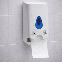 Modular Double Conventional Toilet Roll Dispenser
