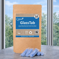 Q-Eco GlassTab - Fasting Acting Glass Cleaner Sachet Conc (pack of 10)