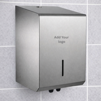 Synergise Brushed Stainless Centrefeed Dispenser PL60MBS