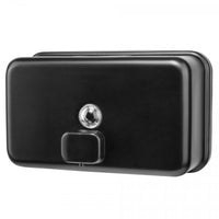 Quattro QD Soap Black Horizontal Soap Dispenser - Liquid 1.2litre