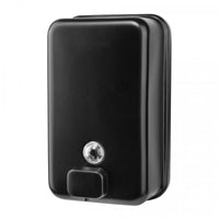 Quattro QD Soap Black Vertical Soap Dispenser - Liquid 1.2litre