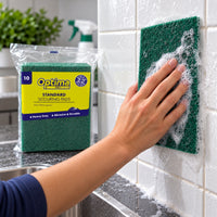 Optima Heavy Duty Green Scouring Pads (pack of 10)
