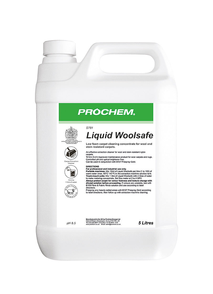 Prochem Liquid Woolsafe 5litre (S781)