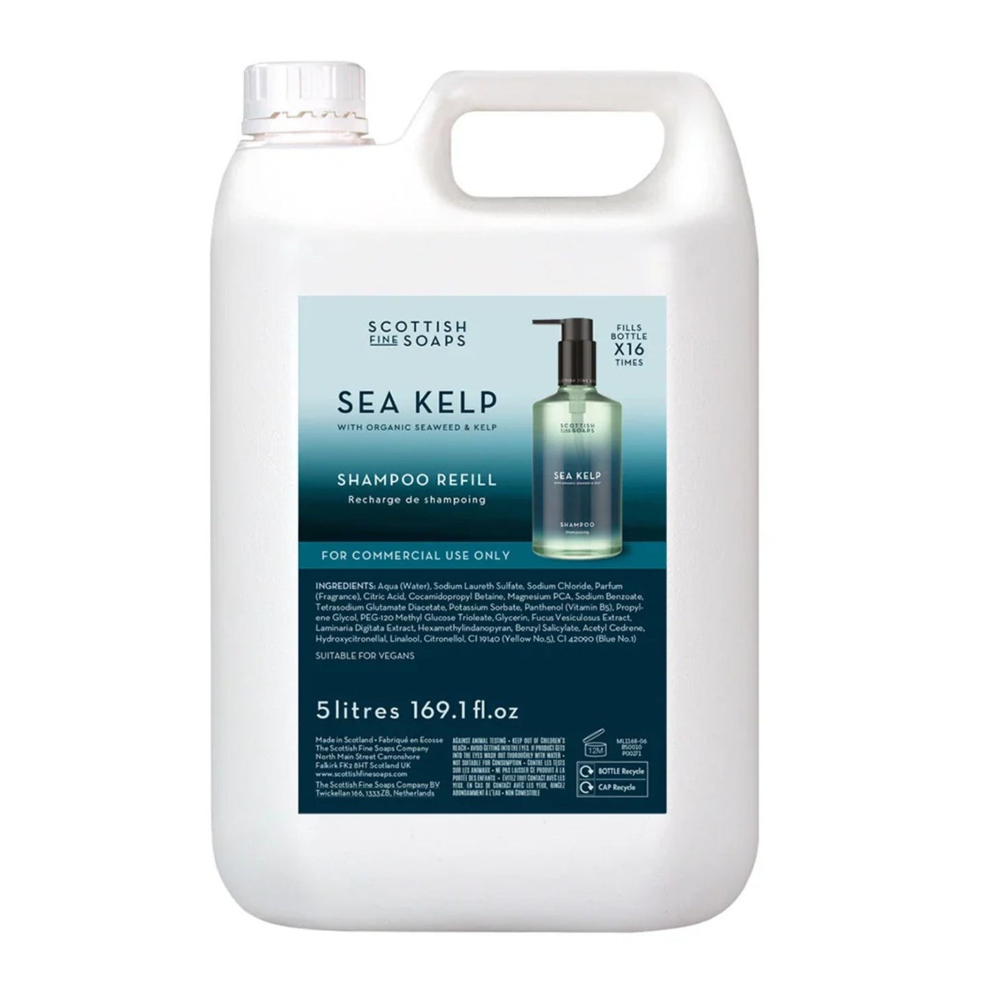 Sea Kelp Luxury Shampoo 5litre