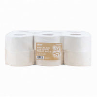 Tiboo Sugarcane Mini Jumbo 2Ply Toilet Rolls 150m