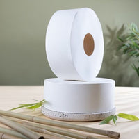 Tiboo Sugarcane Maxi Jumbo Toilet Rolls 6x400m