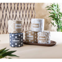Tiboo Pure Bamboo Luxury 3ply Toilet Rolls 240sh x 48 rolls (30m)