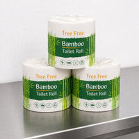 Tree Free Bamboo 3ply Toilet Rolls | Individually Wrapped | Pack of 36