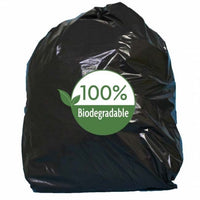 W114BIO Black Heavy Duty Biodegradable Refuse Sack 18x29x39 (case of 200) (PBS101)
