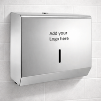 Synergise Polished Stainless Small Handtowel Dispenser PL30MPS