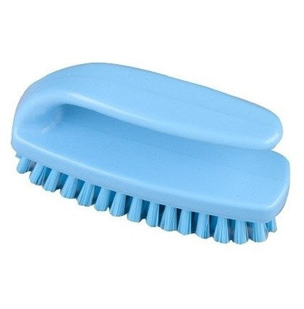 Medium Grippy Nail Brush Blue