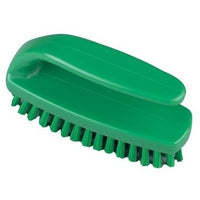 Medium Grippy Nail Brush Green