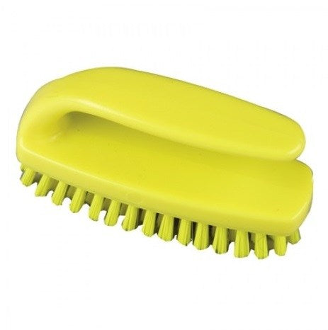 Medium Grippy Nail Brush Yellow