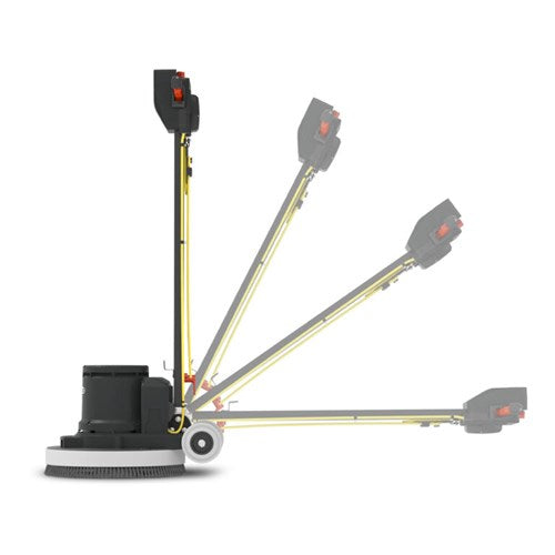 Numatic HFM1515-R Rotary Machine 150rpm c/w tank & padloc drive board (919202)