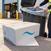 Clear Heavy Duty Wheelie Bin Liners (pk100)