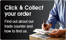Find out about our trade counter and how to find us