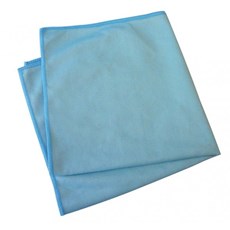 40cm Microfibre Glass Cloth Blue