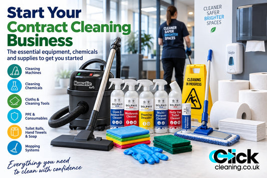 Starting a Contract Cleaning Business: The Essential Equipment & Supplies You’ll Need