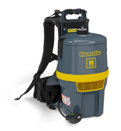Numatic RHB150NX Cordless H-Class Backpack Vacuum