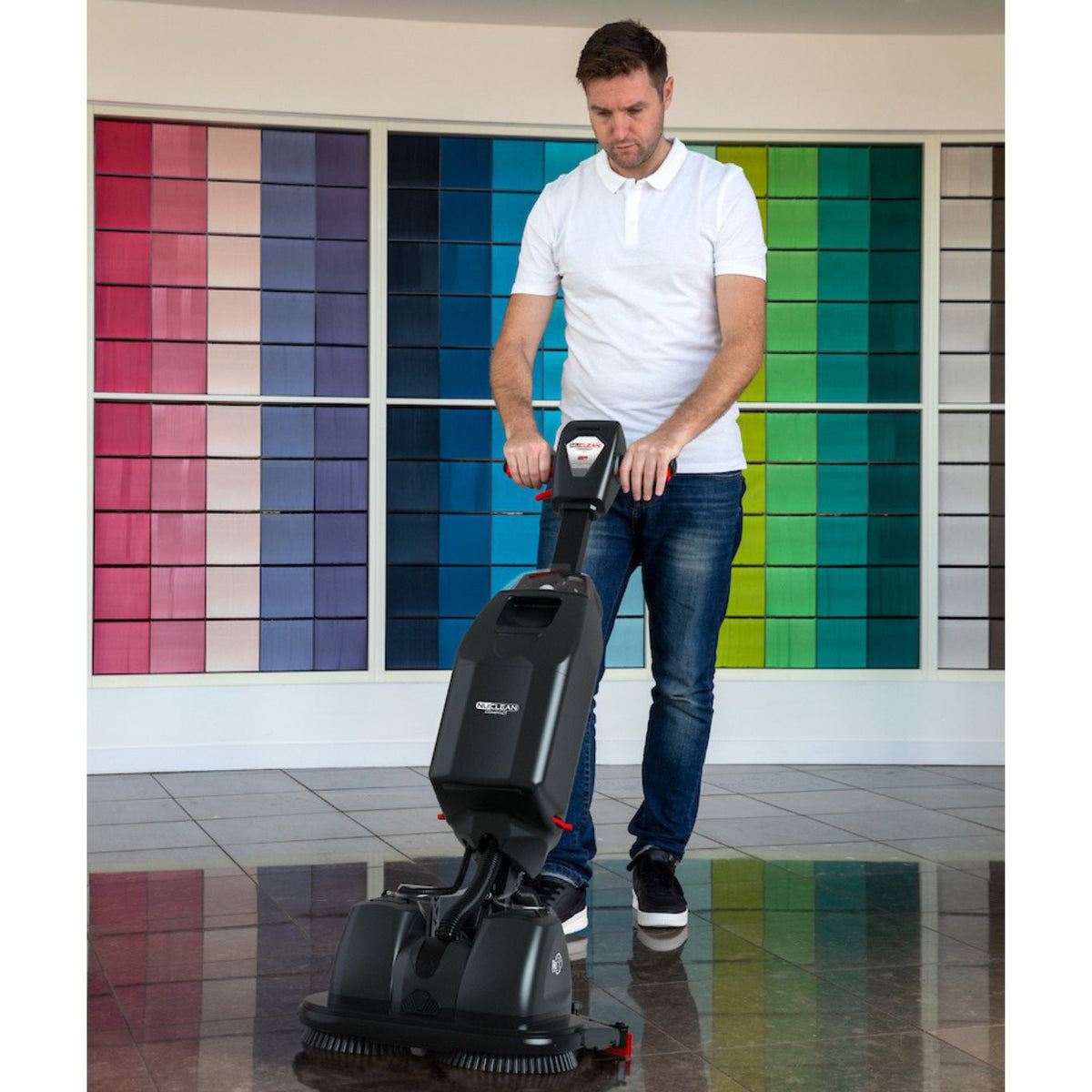 Nucleus Basic Numatic NuClean Compact 440NX Scrubber Dryer 920804 – Click Cleaning