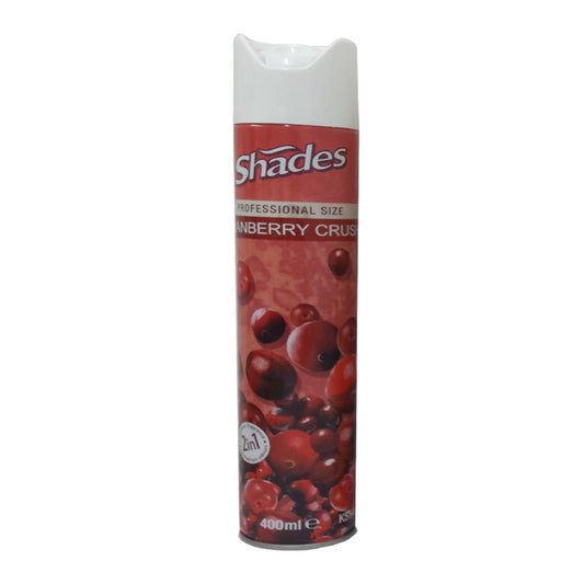 Shades Aerosol Cranberry Crush 400ml (single)
