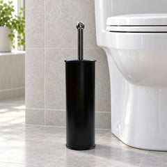 Modern Toilet Brush & Holder Black