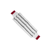 SYR 40cm Microfibre Flatmop Heads RED (Single) 993948