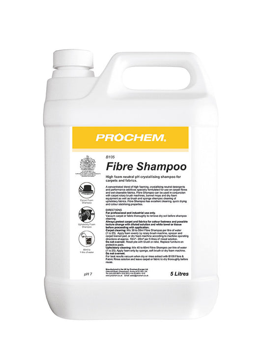 Prochem Fibre Shampoo 5litre (B105)