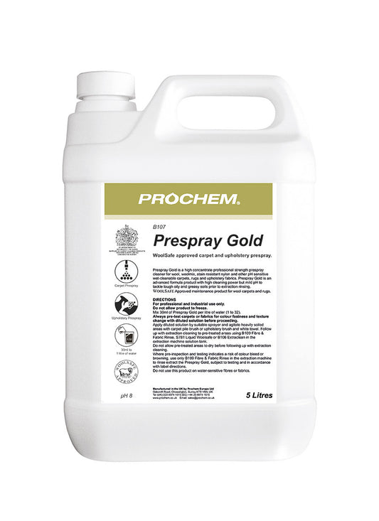 Prochem Prespray Gold 5litre (B107)