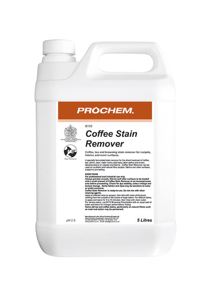 Prochem Coffee Stain Remover 5litre (B195)