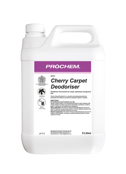 Prochem Cherry Carpet Deodoriser 5litre (B224)