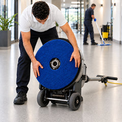 Blue SYR Sustainable HD Cleaning/Buffing Floor Pad
