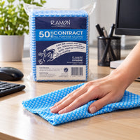 Blue All Purpose Cloths (pack of 50)