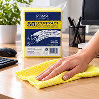 Yellow All Purpose Cloths (pack of 50)
