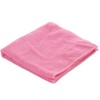 Red Premium Microfibre Cloths 40x40cm (pack of 10)