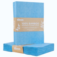 Tiboo Blue Bamboo Heavy Duty Cloths 60gsm 48x35cm (pack of 25)