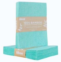 Tiboo Green Bamboo Heavy Duty Cloths 60gsm 48x35cm (pack of 25)